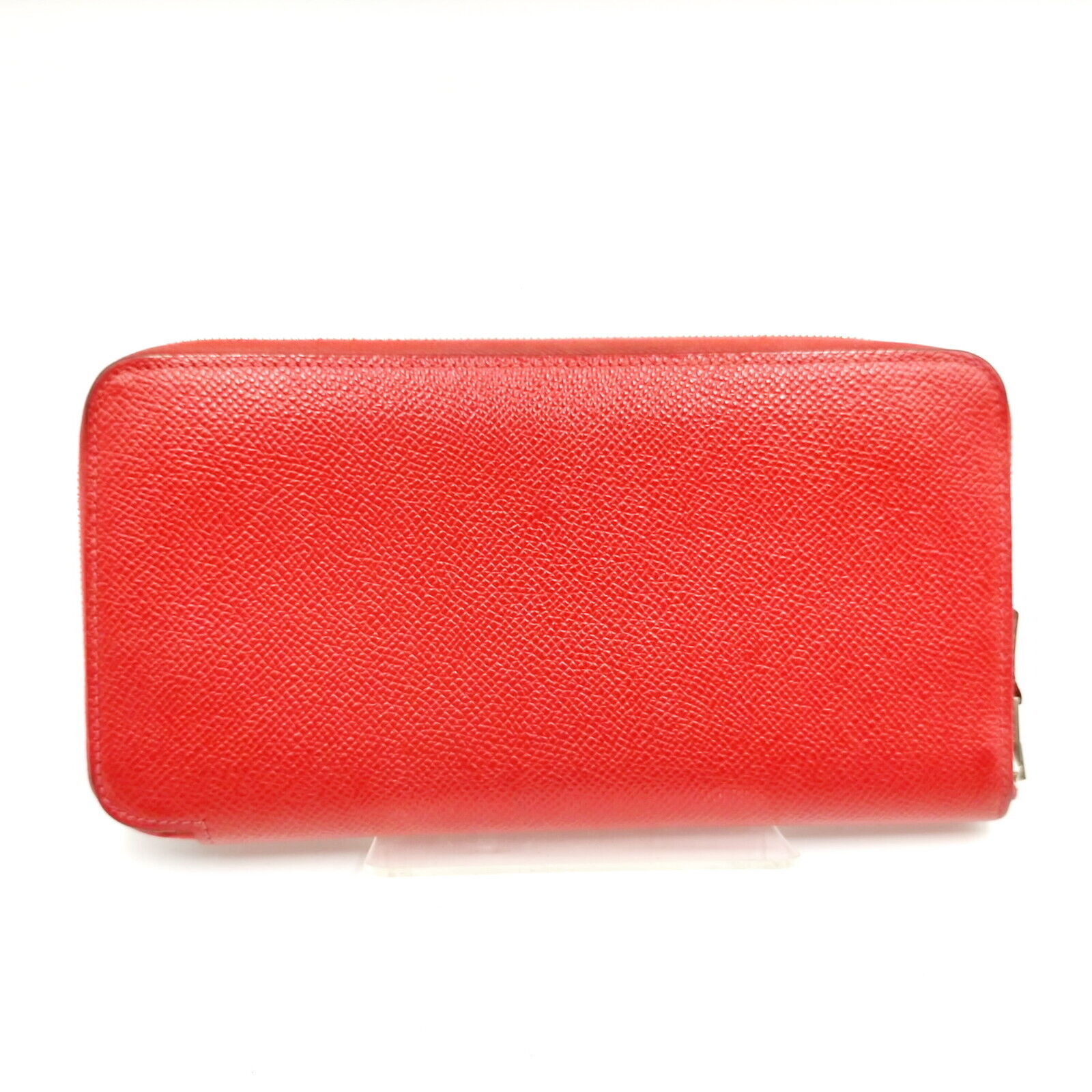 Hermes Wallet Red Leather #74169h16